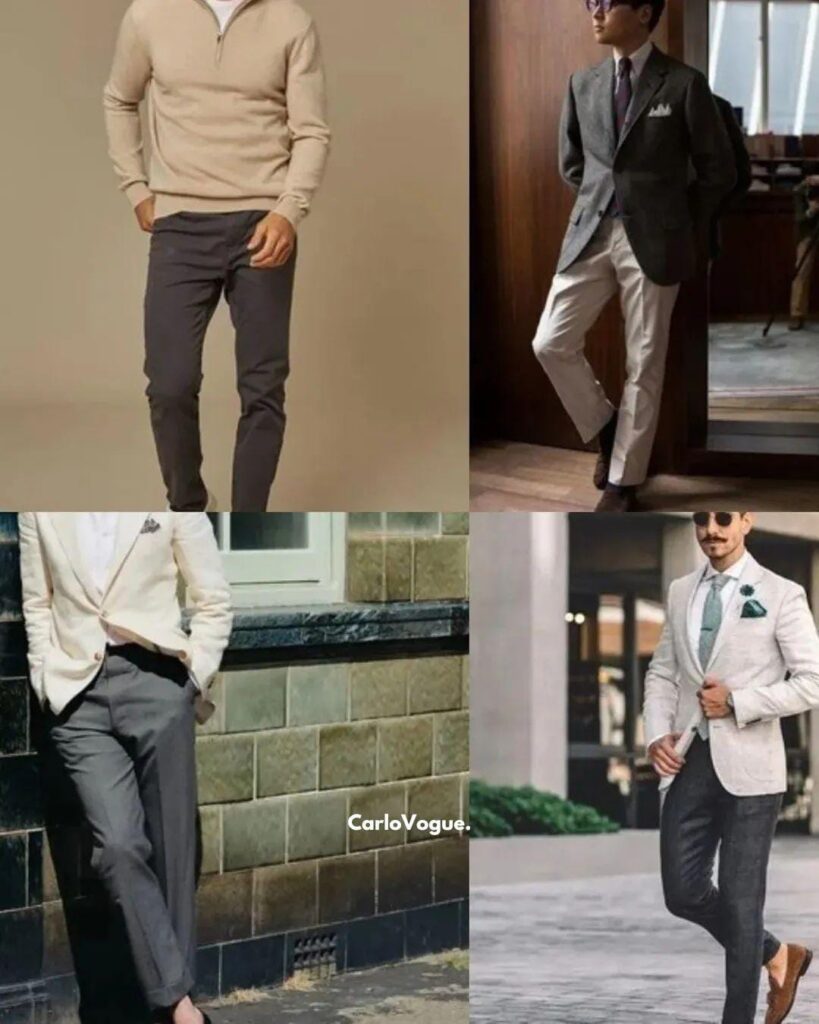 Formal Shirts Color Combinations - Italian Vogue 19 Formal Shirts Outfit beige Shirt